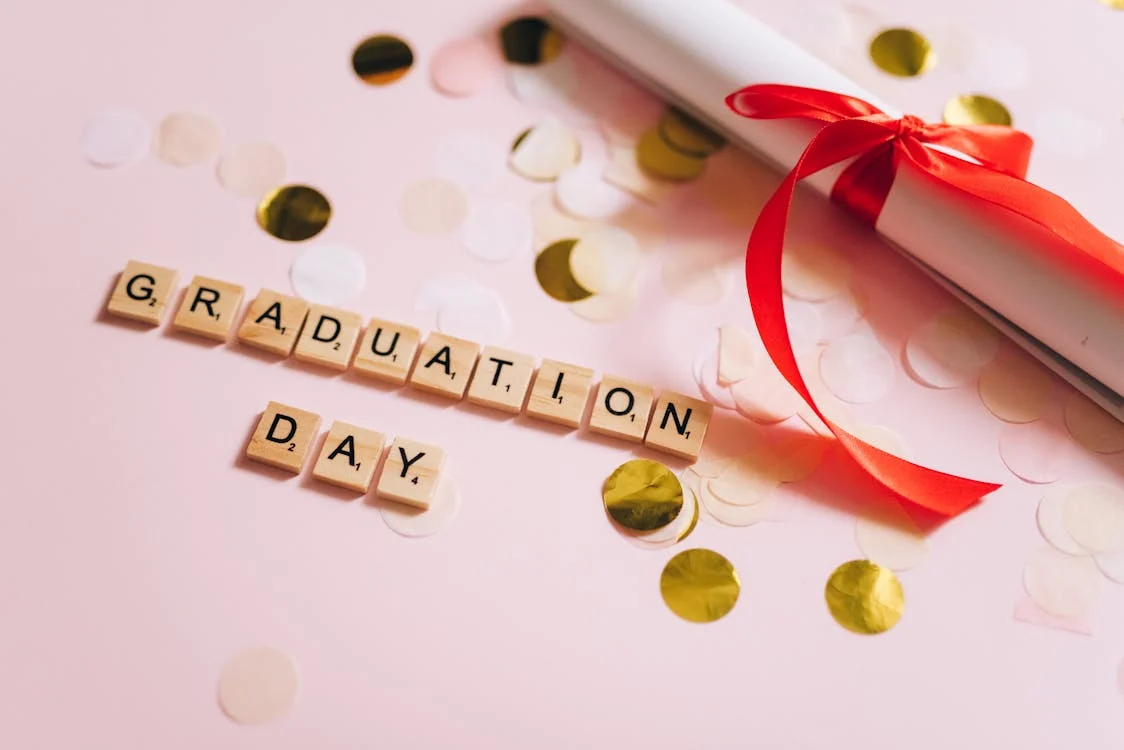 graduation centerpiece