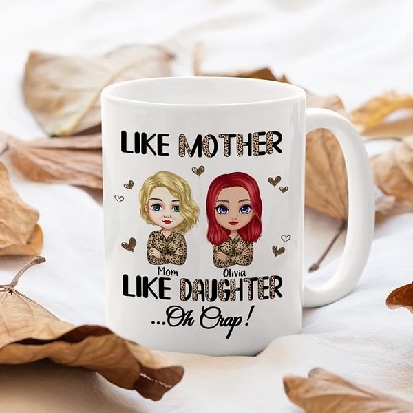 „Wie Mutter, so Tochter“-Tasse