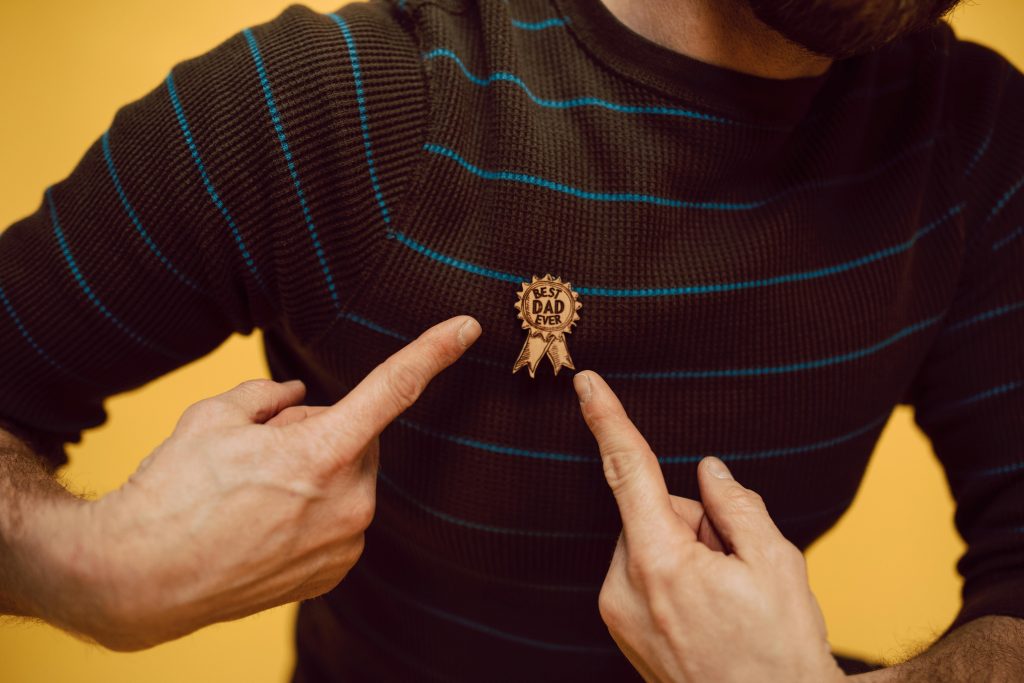 „Beste-Papa“-Medaille