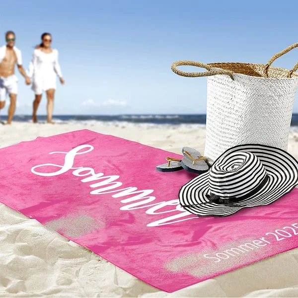 Strandtuch Sandfrei Leicht Saugfähig
