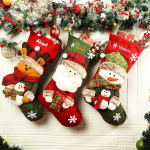 6 Gestaltungsideen für Weihnachtsstrumpf personalisiert