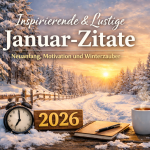 60 Januar-Zitate für einen inspirierten Neuanfang