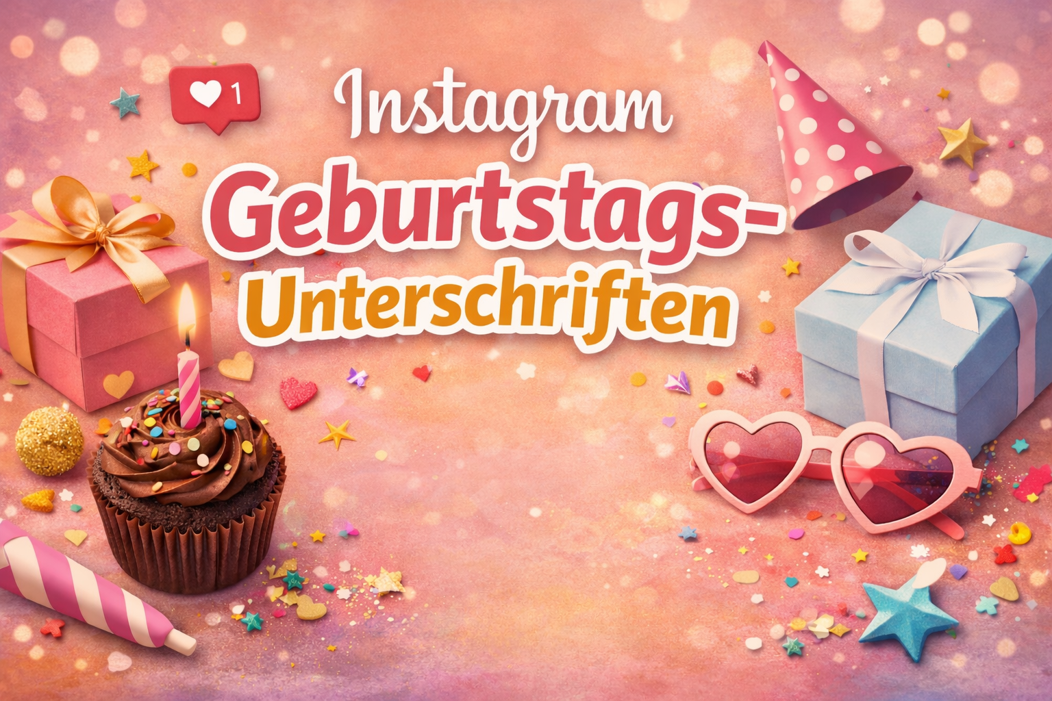 90+ Tolle Geburtstagsunterschriften für Instagram