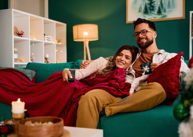 Perfekter Filmabend garantiert: Warum eine personalisierte Kuscheldecke nicht fehlen darf