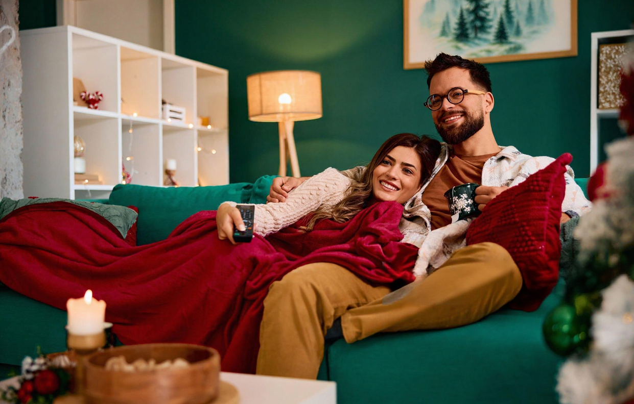 Perfekter Filmabend garantiert: Warum eine personalisierte Kuscheldecke nicht fehlen darf