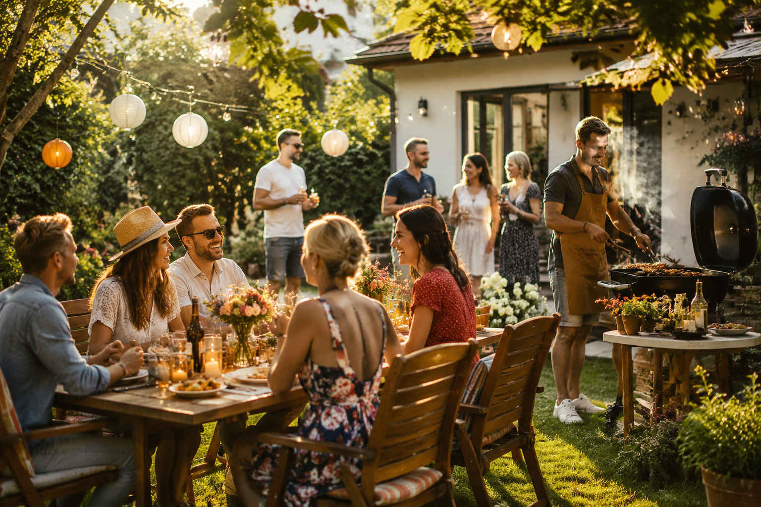 Die 10 besten personalisierten Sommer Accessoires für unvergessliche Sommerpartys im Garten