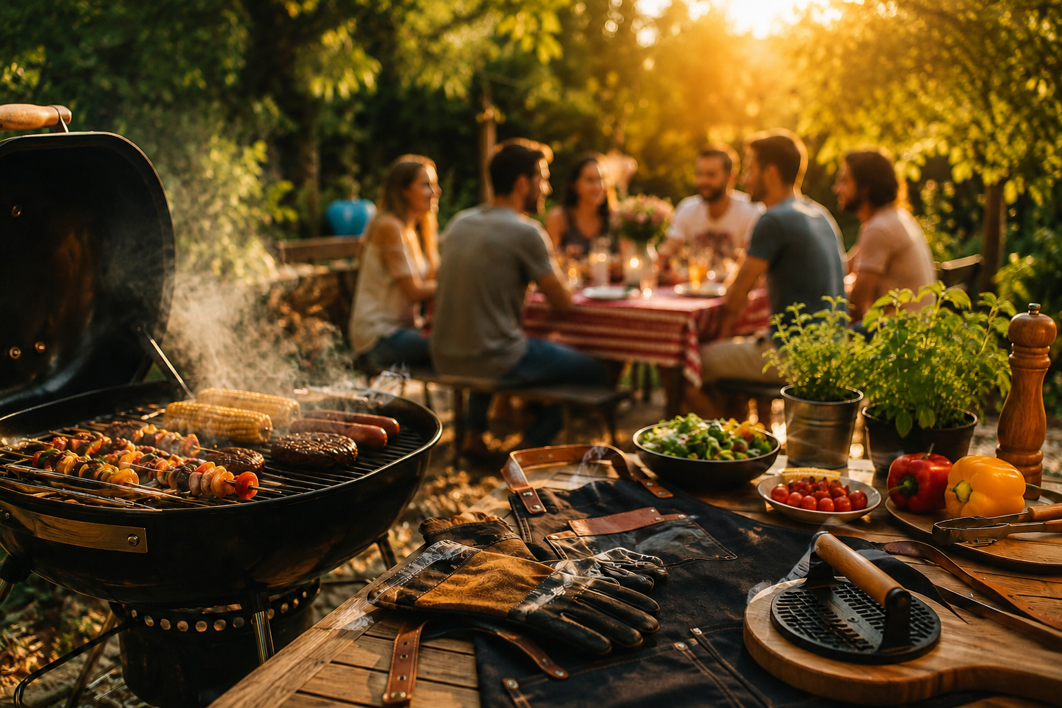 Grillzubehör und kreative Ideen für unvergessliche Sommerpartys im Garten