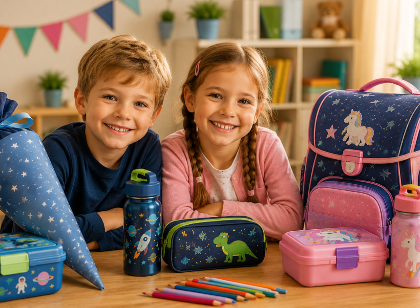 Personalisierte Geschenke zur Einschulung für einen bunten Schulalltag ab dem ersten Tag
