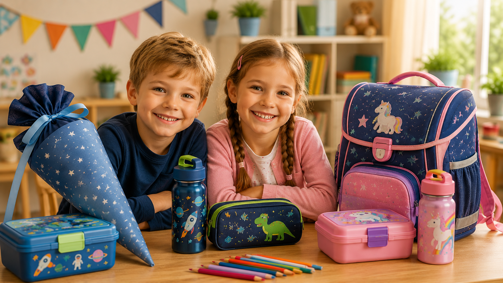 Personalisierte Geschenke zur Einschulung für einen bunten Schulalltag ab dem ersten Tag