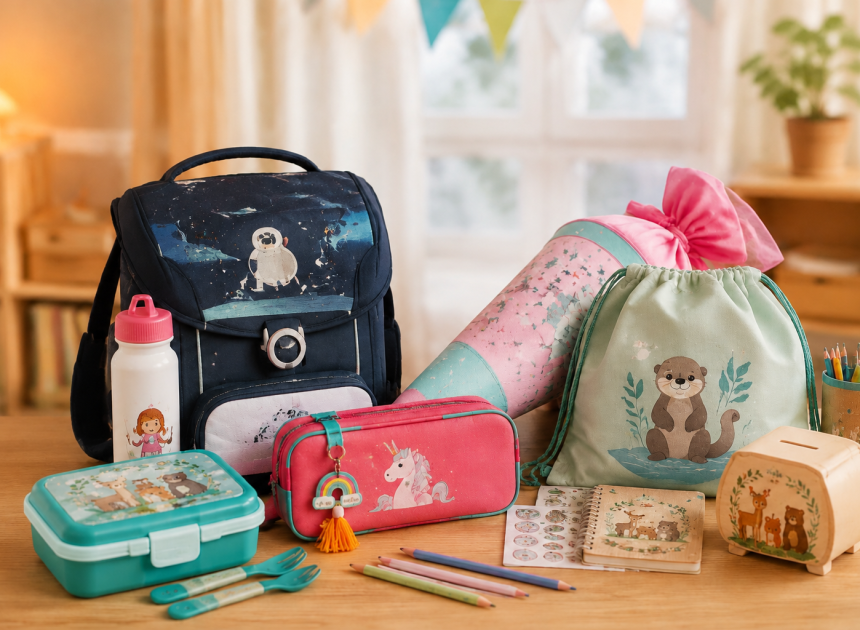 Die 10 schönsten personalisierten Geschenke zur Einschulung für das erste Schuljahr