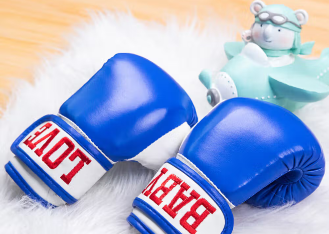 Personalisierte Leder Kind Boxhandschuhe mit gestickten Namen: Sicherheit und Stil für den Kampfsport