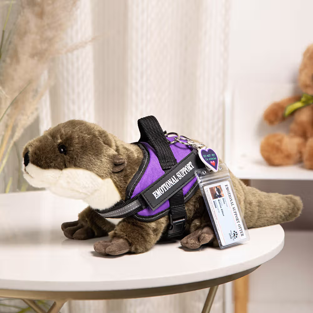 Personalisierter Otter-Kuscheltier mit Namen: Für kuschelige Momente zu Hause und unterwegs
