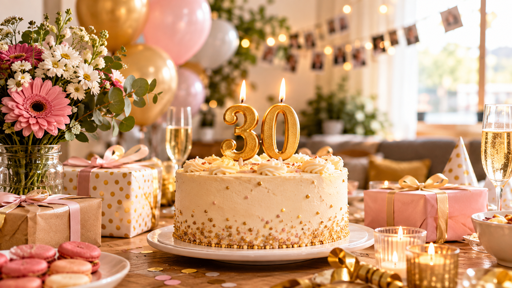 Unvergessliche Ideen und Mottos für den 30. Geburtstag