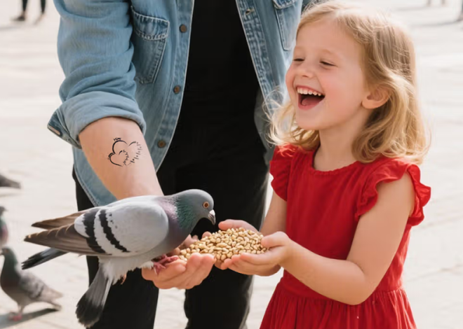 Personalisiertes temporäres Herz-Tattoo mit Kindernamen für Mama und Oma im 15er-Set