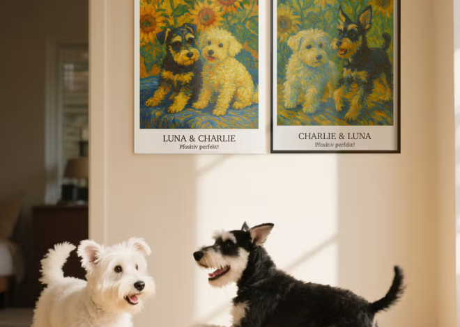 Personalisiertes Foto-Ölgemälde Poster auf Leinwand mit Aufschrift Spruche und Optionalem Rahmen